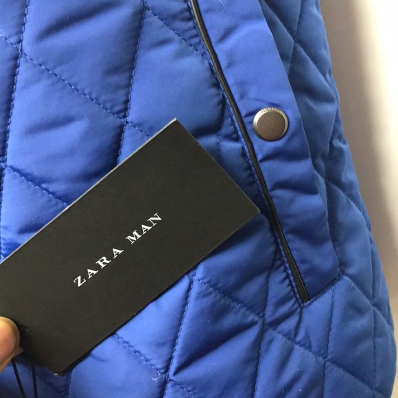Zara - Blue Jacket Vest Small - Picture 4 of 8